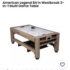 Pool/ Air Hockey/ Ping Pong Table 