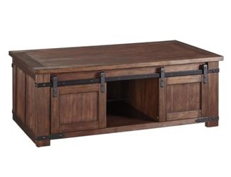 New Farmhouse-Style Coffee Table