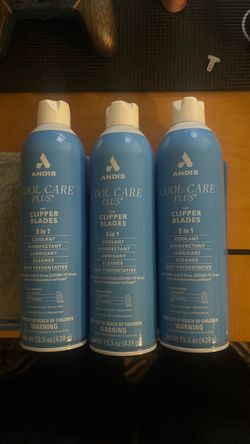Andis Cool Care Plus Clipper Blade Spray 3-Pack