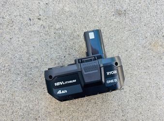 Ryobi ONE+ 18V 4.0 Ah Battery