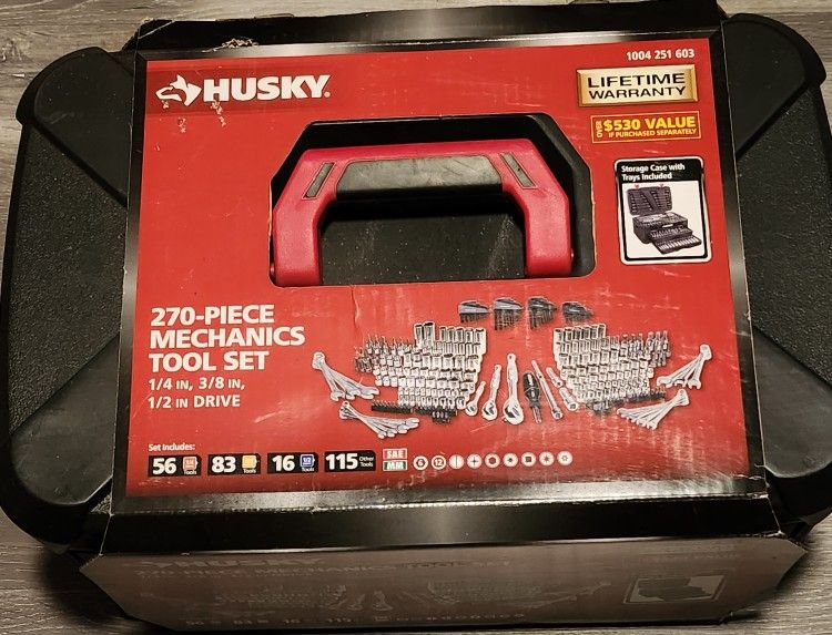 New In Box 270-Piece Tool Set 