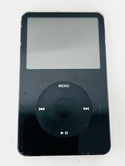 30GB Apple iPod 30GB Classic 5th Gen Black / Silver (Model A1136) Parts Only