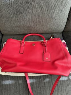 Brand New Tory Burch Red Bag!!! $100!