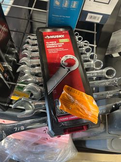Husky 10 piece combination wrench set