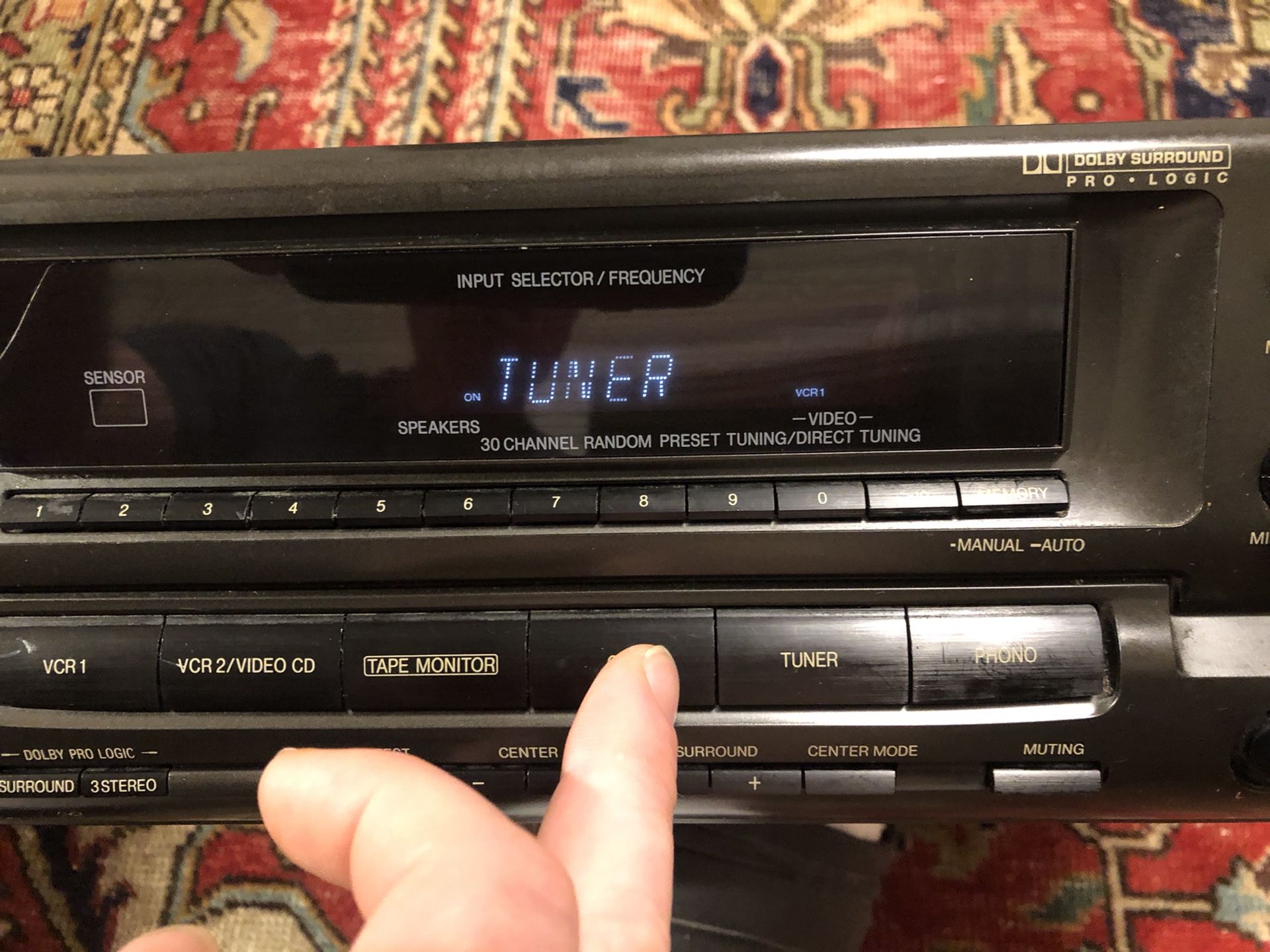 Technics Model SA-GX390 Stereo tuner