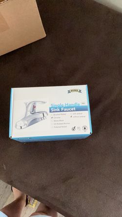 Banner Single-Handle Chrome Sink Faucet