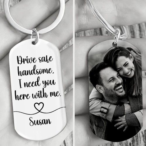Handmade Family Love Handmade Stainless Steel Keychain
