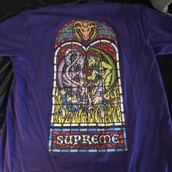 SUPREME worship tee Purple 