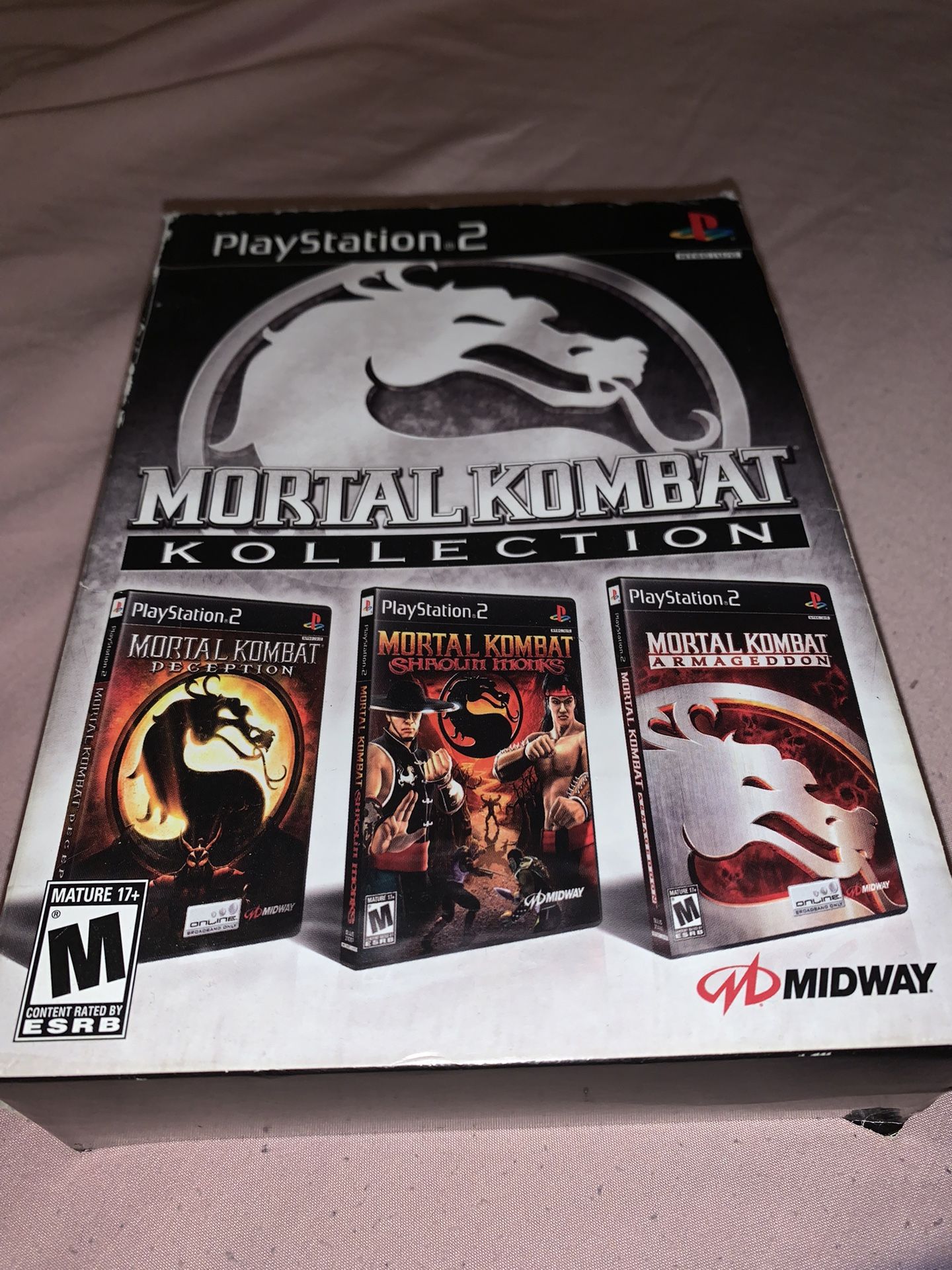 PS2 Mortal Kombat Kollection