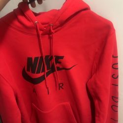 Red Nike Hoodie 