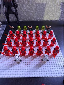 Lego minifigures series 29 Bionicle, Ronin,  Robo Rex lot