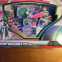 Pokémon Iron Valiant Ex Box