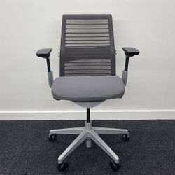 VERY LIKE NEW STEELCASE THINK V2 CHAIRS FULLY LOADED WITH LUMBAR SUPPORT!