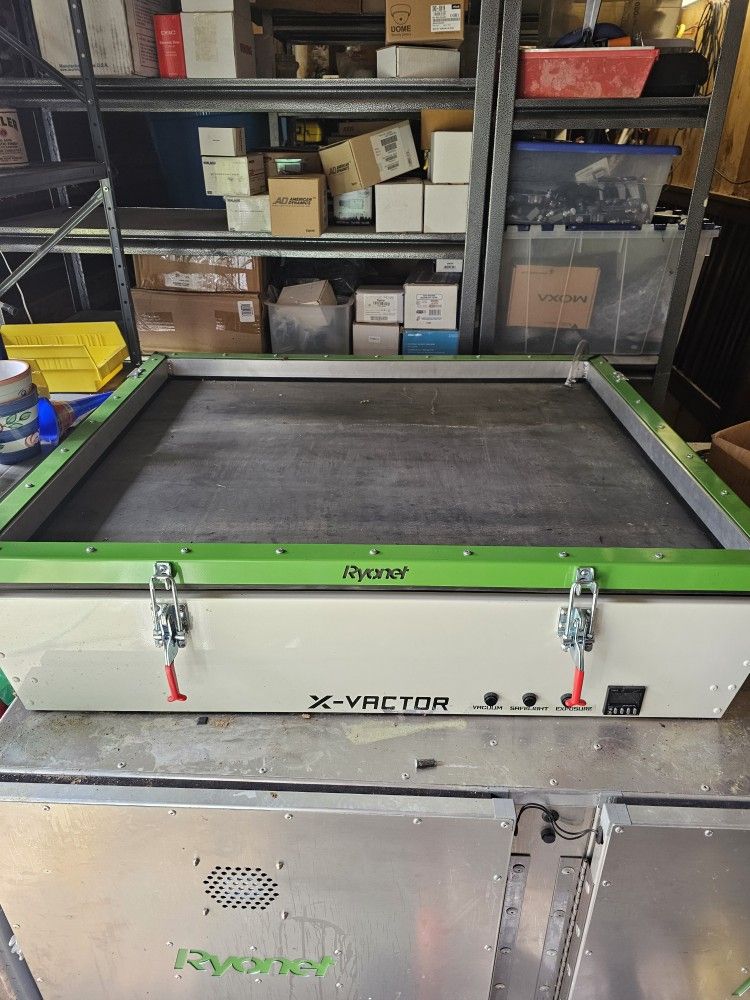 Vacuum Exposure Unit For Screen Printing