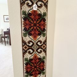 Hand crafted needle point