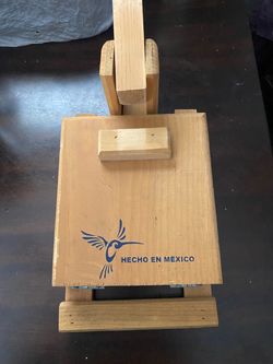 Tortillero de madera