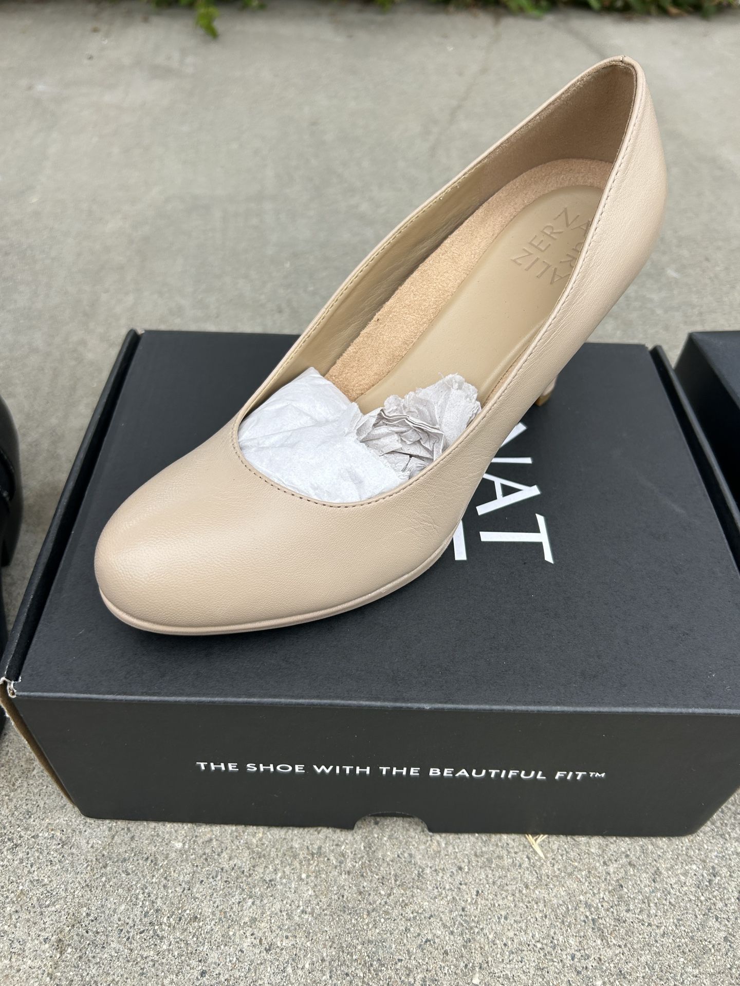 Beige High Heels