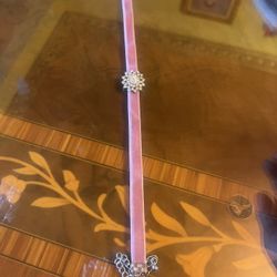 Velvet Choker with Rhinestone 
