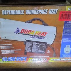BRAND NEW Dura Heat Propane Forced Air Heater -60,000 BTU - $100