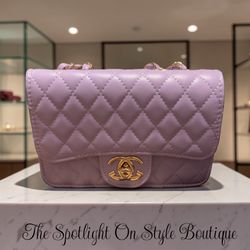 Purple Shoulder bag