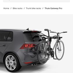 THULE Car Trunk Bike Rack 