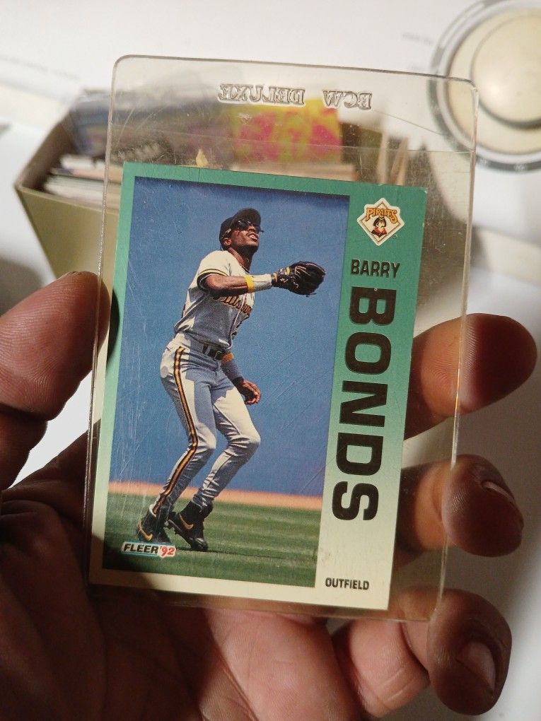 barry bonds holographic card Willie Mays & Autographed Black 660 Home Run Logo SAM Baseball Bat San Francisco Giants "Dated" WM Collection & MLB Holo #BB183445 Baseball - Barry Bonds Master