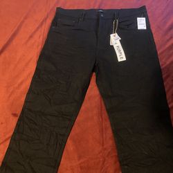 Black Purple Jeans Size 40