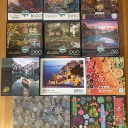 Jigsaw Puzzles 750-1000 pieces
