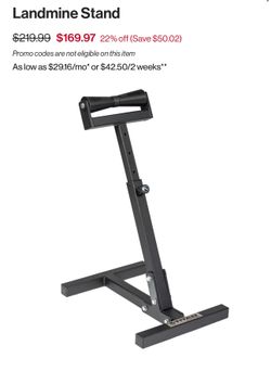 Titan Landmine Stand