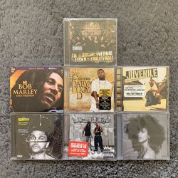 Rap/Hip Hop And Reggae Music Cd Lot