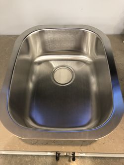 Stainless Steel Bar Sink 18G