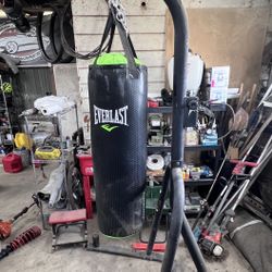 Everlasting Punching Bag With Independent Stand 80-100lb