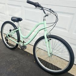 Fat Tire SE PARKSIDE Beach Cruiser Deluxe 7 Speed 27.5" Comfort bike