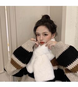 Plush scarf  Brand new