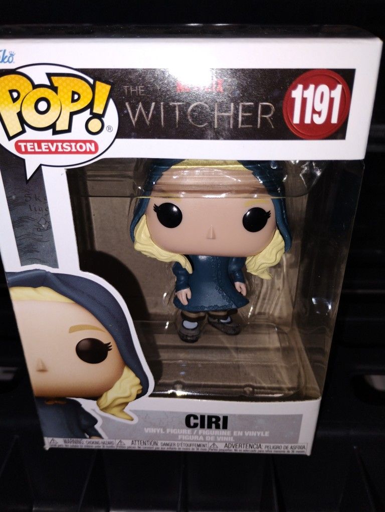 Brand New Netflix Witcher Ciri Funko Pop #1191