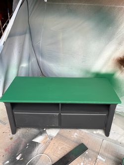 Refurbished TV table