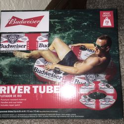 Budweiser River Tube Pool Float Raft
