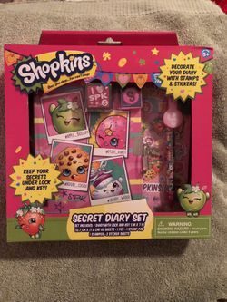 Shopkins Secret Diary Set