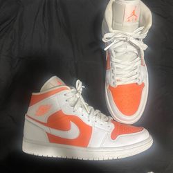Air Jordan 1 mid SE `bright citrus’