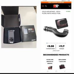 2005-2006 TOYOTA TUNDRA AND SEQUOIA 4.7L  COLD AIR INTAKE AND SCT BDX POWER PROGRAMMER --- $425