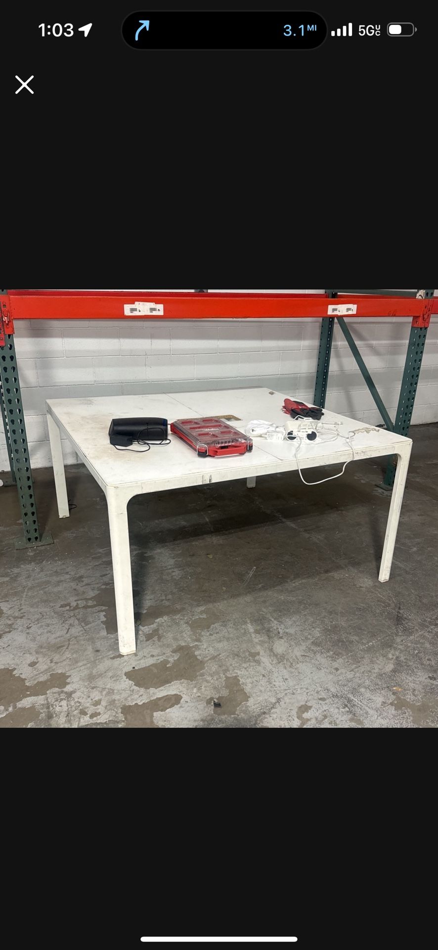 IKEA White Computer Desk
