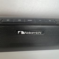 Nakamichi Shockwafe Ultra 9.2Ch DTS:X 1000W 45-Inch Sound Bar System with Dual 10" Subwoofers (Wireless) & Four 2-Way Rear Surround Speakers