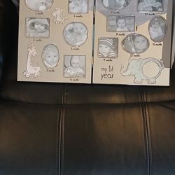 Baby 1st Year Picture Frame