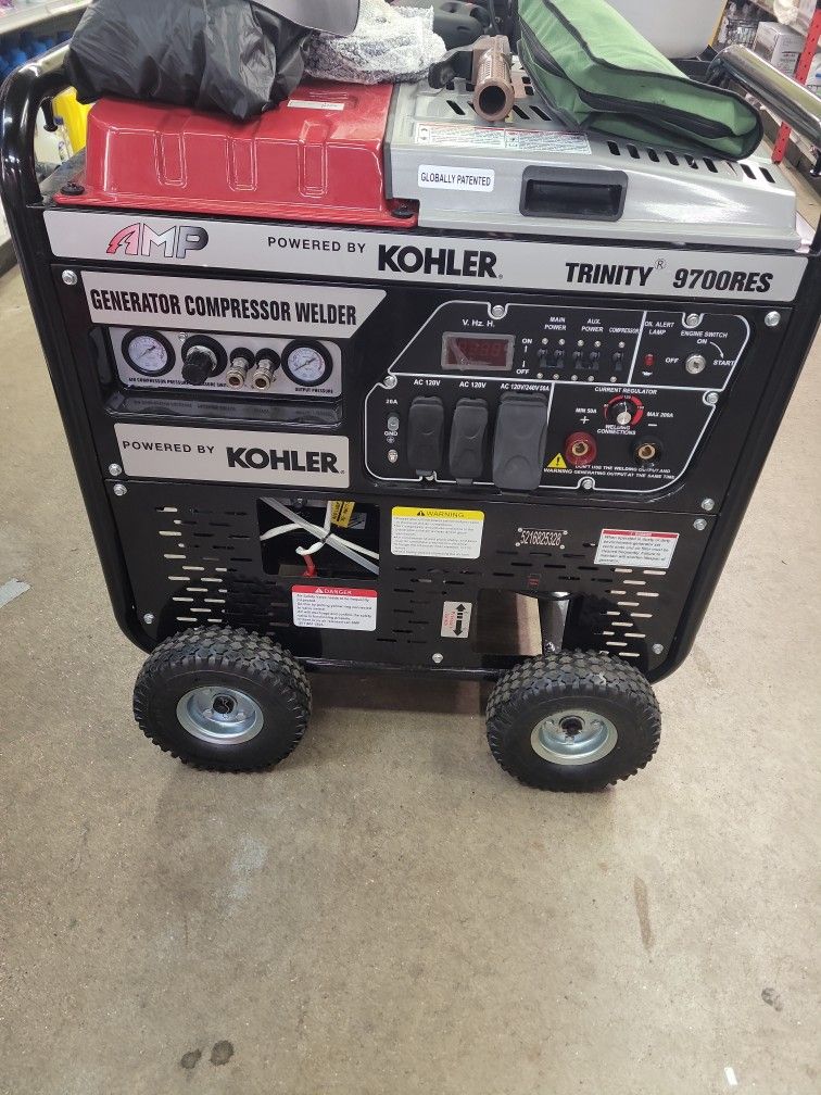 Generator Air. Compressor Welder Trinity 9700