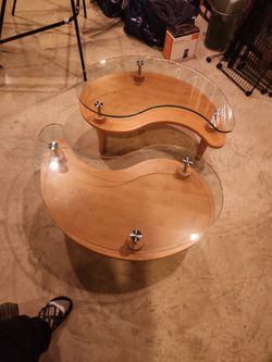 End Tables And Wall Table/Behind Couch Table