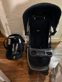 Chicco Bravo 3-in-1 Quick-Fold Trio Travel System