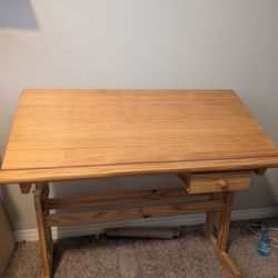 Painting Desk Real Wood obo.