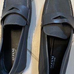  New Never Worn 11,5 Alffani Loafer Grayish Blues