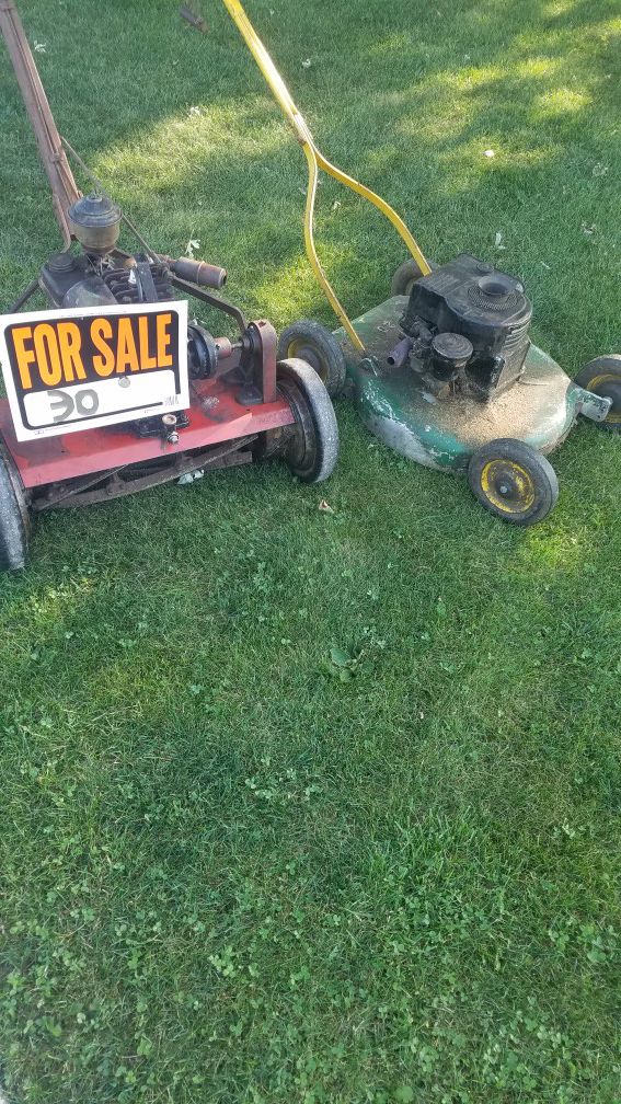 Lawn mower $30 each