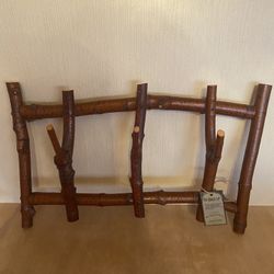 Vintage Hand Made  Coat /hat Hanger . Arlington Wa Handcrafted 